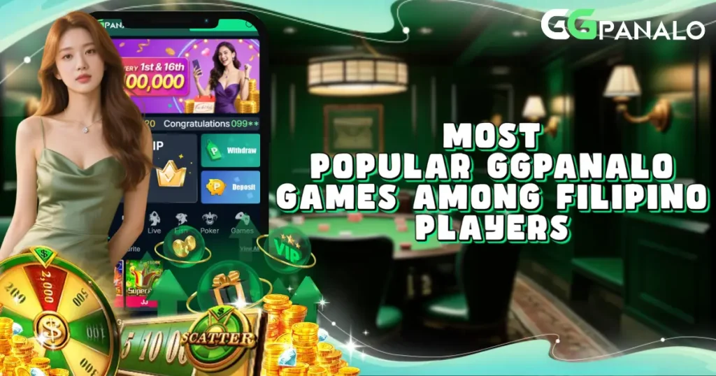 Most Popular GGPanalo Games Among Filipino Players