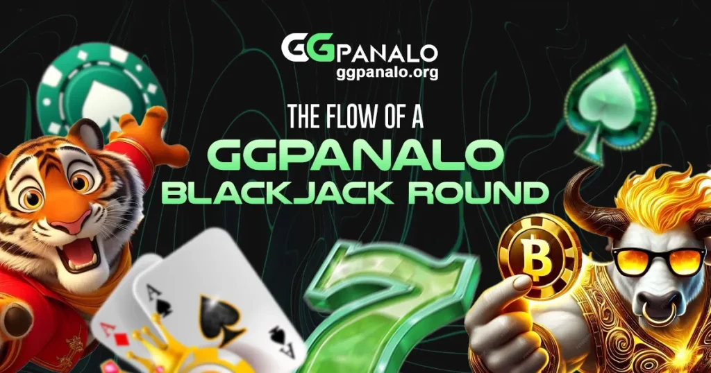 The Flow of a GGPanalo Blackjack Round